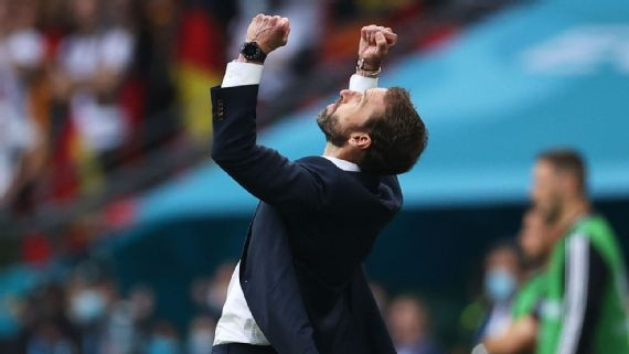 Gareth Southgate dẫn dắt Tuyển Anh vào bán kết